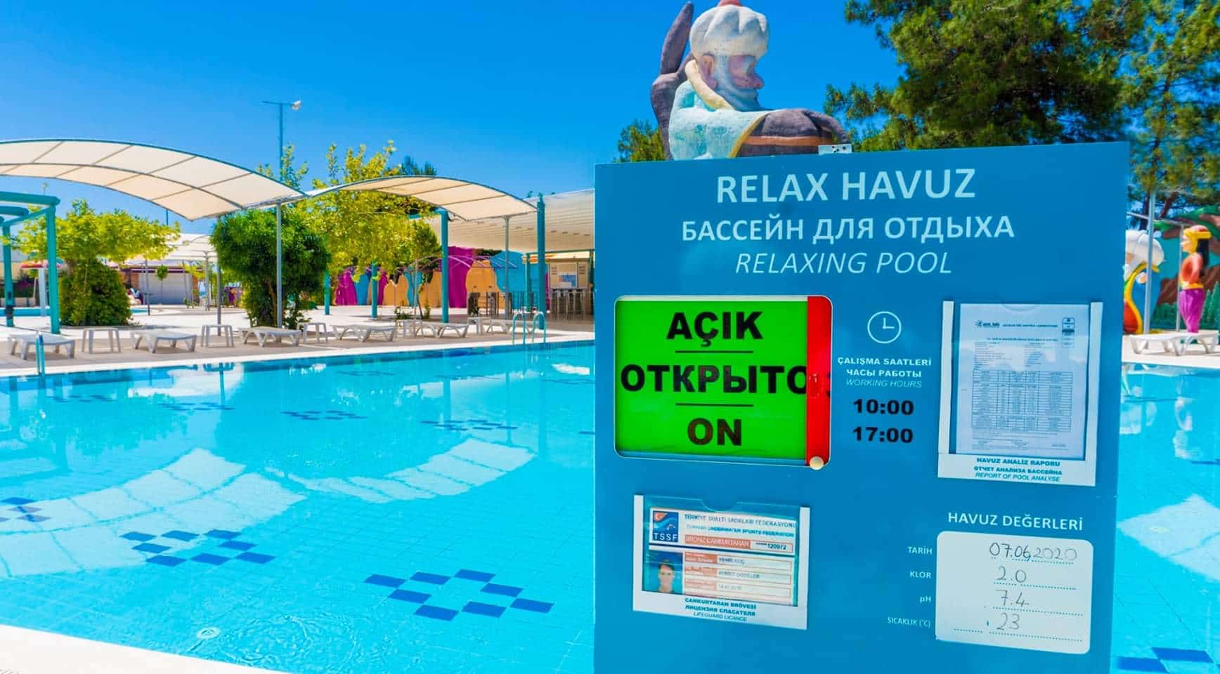 Aquapark in Kemer Turkey