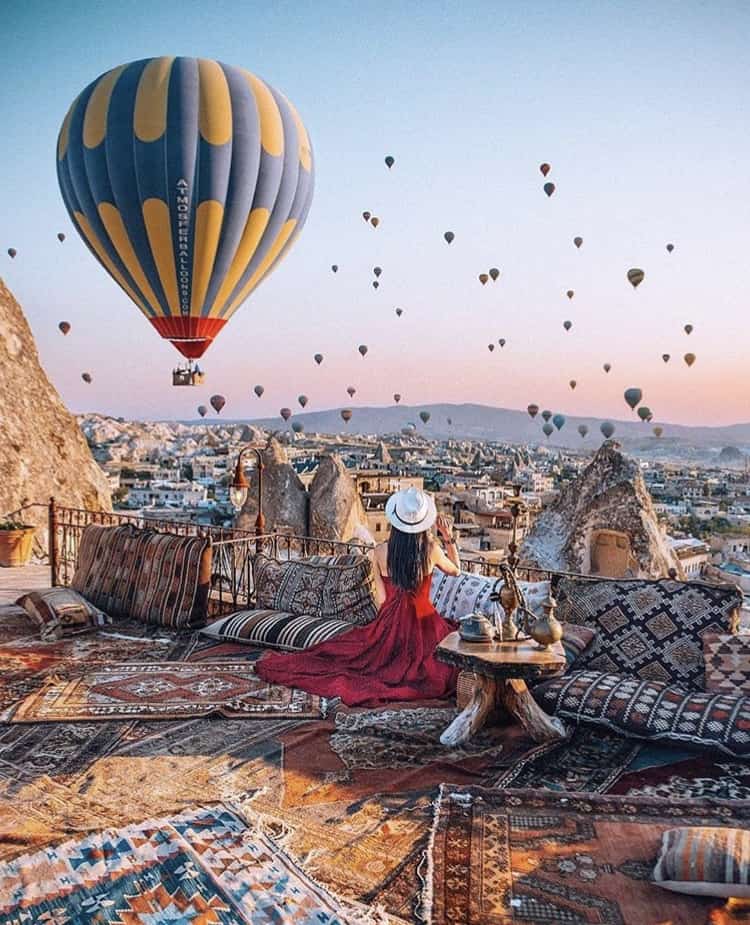 Полет на воздушном шаре в Каппадокии из Стамбула экскурсии