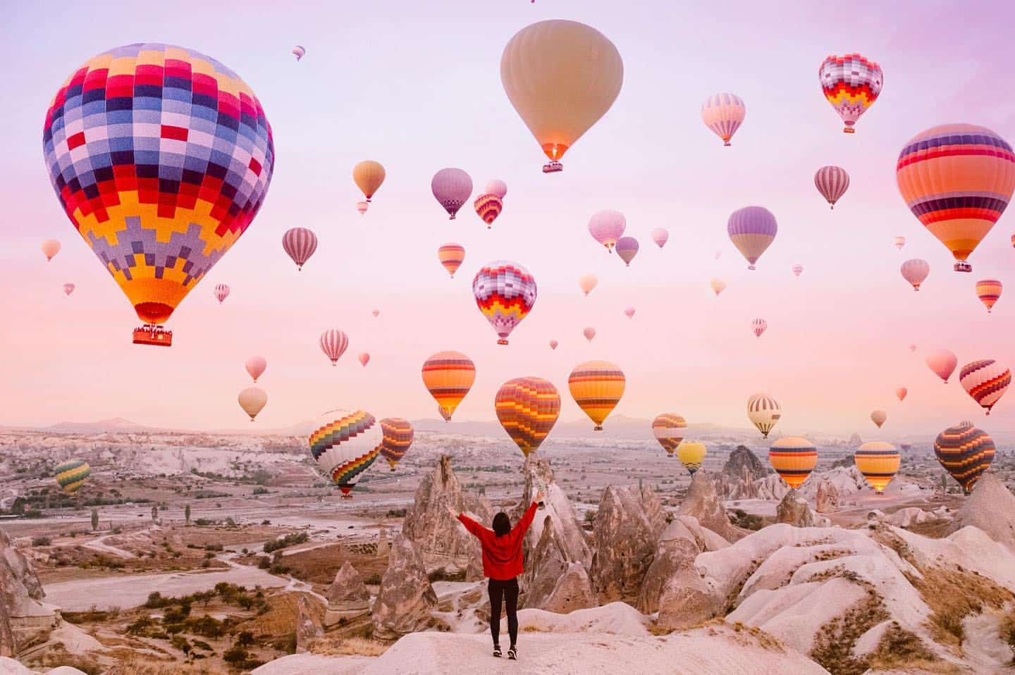 Полет на воздушном шаре в Каппадокии из Стамбула экскурсии
